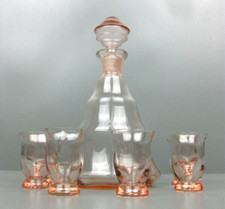 altes Likör Set Lausitzer