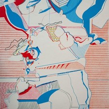 Simon Dittrich Porträt Friedrich der Große Preußen sign Siebdruck 1969 42/100