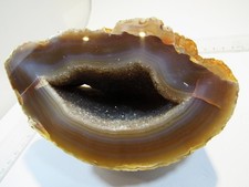 MD228 Achat Bergkristall Druse