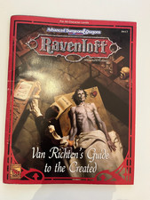 AD&D 2nd Edition - Ravenloft Van Richten's Guide to the Created 9417 - FN