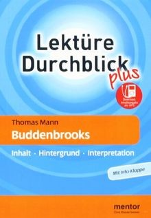 Thomas mann buddenbrooks - thomas, mann: