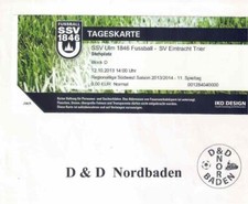 Ticket / Eintrittskarte  13/14