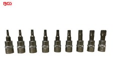 BGS 1/4" Bit Einsatz Torx T7 - T50 T-Profil Steckschlüssel Nuss mit ohne Bohrung