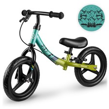 RICOKIDS Laufrad Lauflernrad Fahrrad Kinderrad höhenverstellbar EVA 12 Zoll