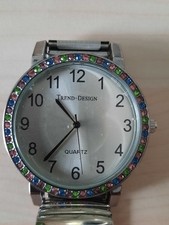 Trend Design Damen Armbanduhr, gebraucht, Funktion ungeprüft, da leere Batterie