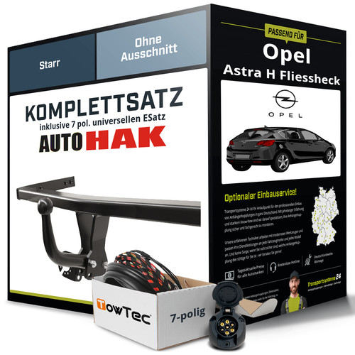 Anhängerkupplung starr für