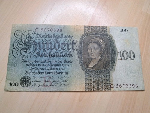 100 reichsmark reichsbanknote - 100,