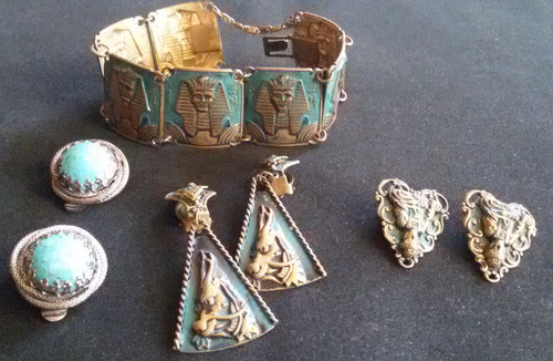 Vintage konvolut modeschmuck - vintage,
