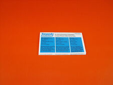 Retro Vintage Fahrrad Radnabe Torpedo Dreigang Betriebsanleitung Nr. 168.2/3