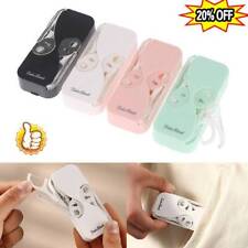 Tragbarer Zahnseidenbehälter Zahnseidenspender + 12 Stück Zahnseide/↑