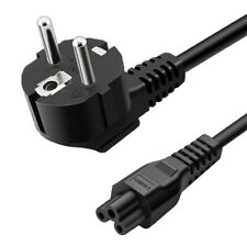 Stromkabel Netzkabel C5 Kleeblatt Strom Kabel TV PC Monitor Laptop Netzteil 1,5m