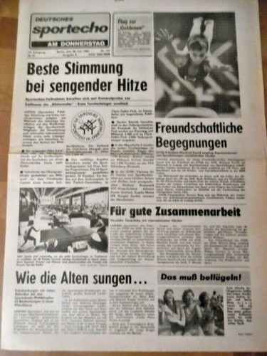 Deutsches sportecho juli - deutsches,