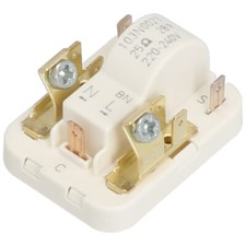 Anlaufrelais Starter für Kompressor, Secop Danfoss 103N0021 (4,8mm) Kühlschrank