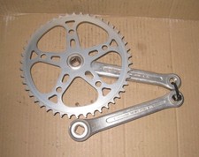 Vierkant Fahrrad Tretkurbel 170 mm Kurbelgarnitur ALU Kettenblatt Sugino