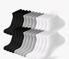 60 Paar Sneaker Schwarz Socken