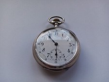 Billodes silver pocket watch