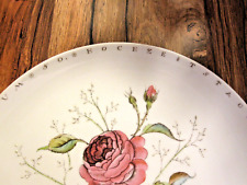 Fürstenberg Porzellan Wandteller Goldene Hochzeit 50.Hochzeitstag Handausgemalt