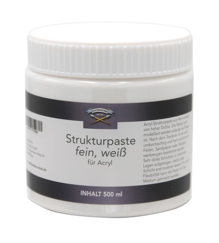 Strukturpaste leinwand fein - strukturpaste, |