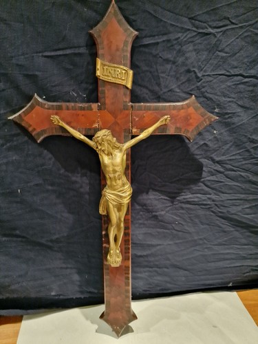 Wandkreuz holz jesus kreuz - wandkreuz, am