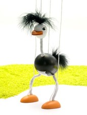 Goki Marionette Strauß 33 cm - Holz