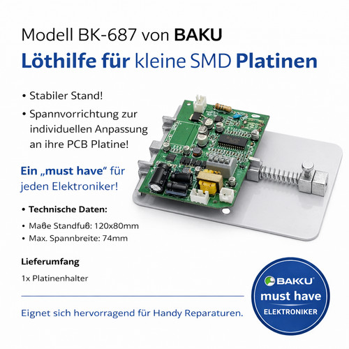 Platine smd löthilfe - platine,
