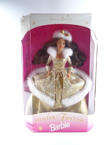 Vintage collector doll winter - doll,