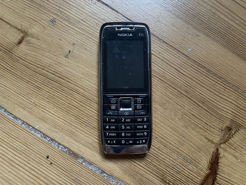 Nokia e51 cell phone - nokia, handy