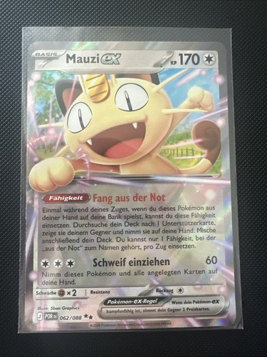 Pokemon karte mauzi - pokemon,