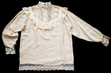 Vintage Seidenbluse -