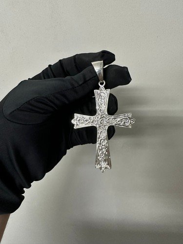 Silber kreuz großer - silber,