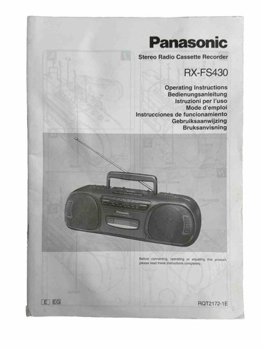 Panasonic fs430 kofferradio - panasonic, rx-fs430