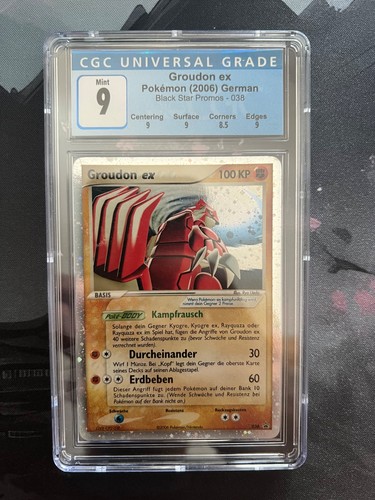 Groudon pokemon 2003 - ex,