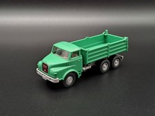Wiking 673 MAN Dreiseitenkipper Pritschenkipper grün guter Zustand