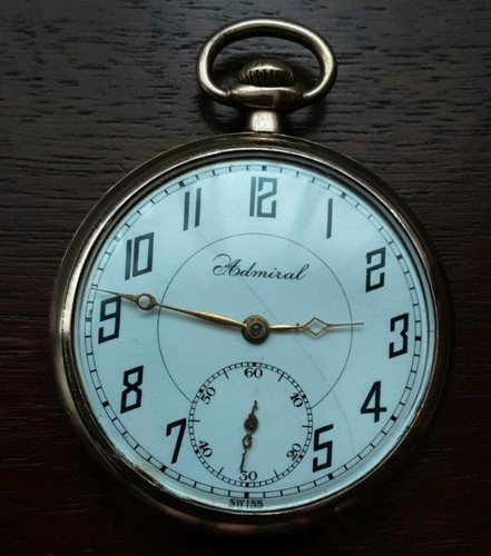 Alte taschenuhr admiral - taschenuhr, "