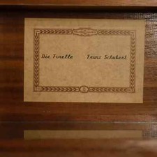 Reuge Romance Spieluhr Die Forelle Walzenspieluhr