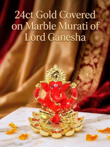 24k vergoldet lord ganesha - 24k,