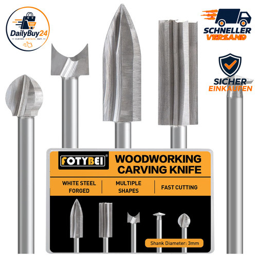 Fräser set holz 5pcs - fräser,