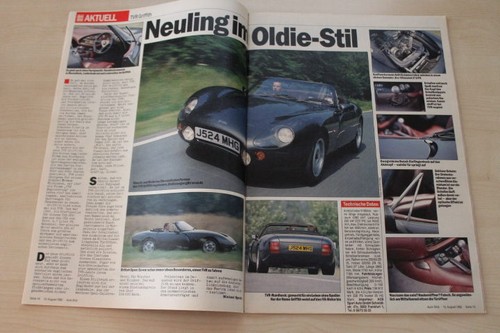Auto bild 1992 tvr griffith - auto, 33/1992