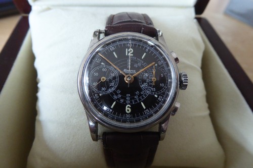Minerva chronograph valjoux - minerva,