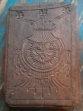 Wandbild Holz Schnitzerei Handgeschnitzt Antik Alt Blumen