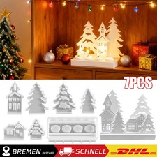 7x Silikonformen Gießformen