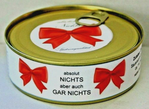 Nix geschenk nichts - nix,