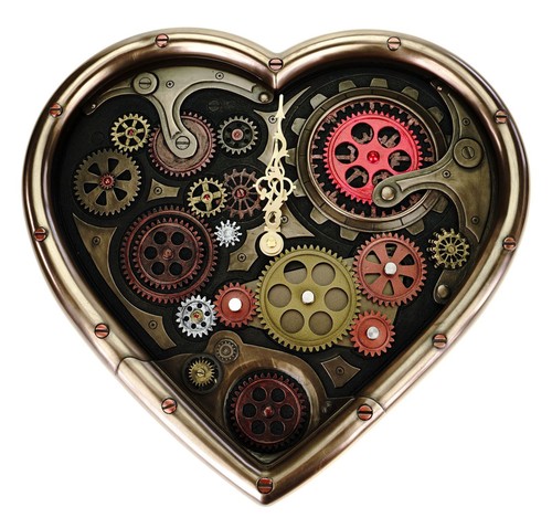 Steampunk wanduhr - steampunk,