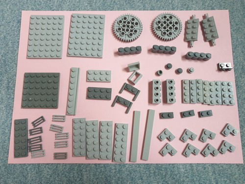 Lego konvolut grau gemischt - lego,