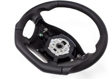 TAUSCH ABGEFLACHT Lederlenkrad