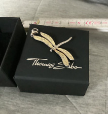 Original Thomas Sabo grosse Libelle dragonfly 925 Echt Silber Neu Emaille