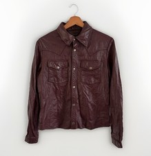 Phix Leder Western Hemd Herren