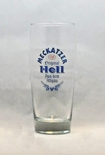 Meckatzer Bierglas 0,5 Liter