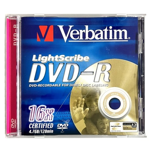 Verbatim lightscribe dvd - verbatim,
