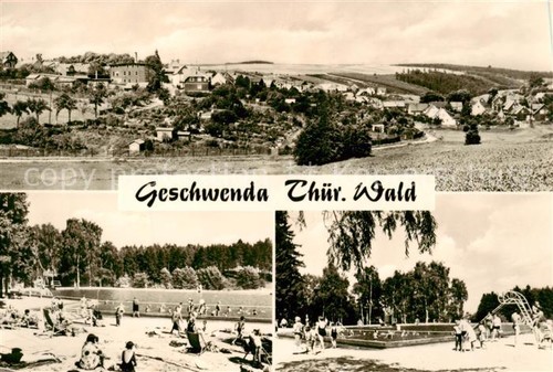 Geschwenda panorama freibad - geschwenda,